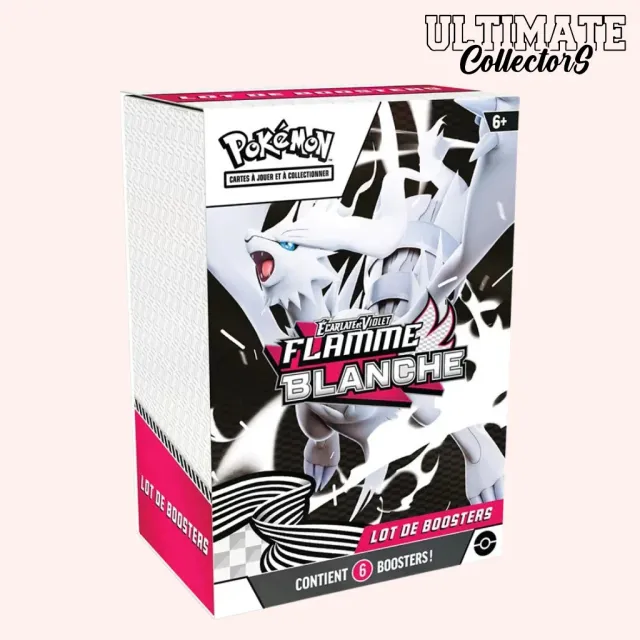 Pokémon Flamme Blanche Booster Bundle 6 boosters français scellés