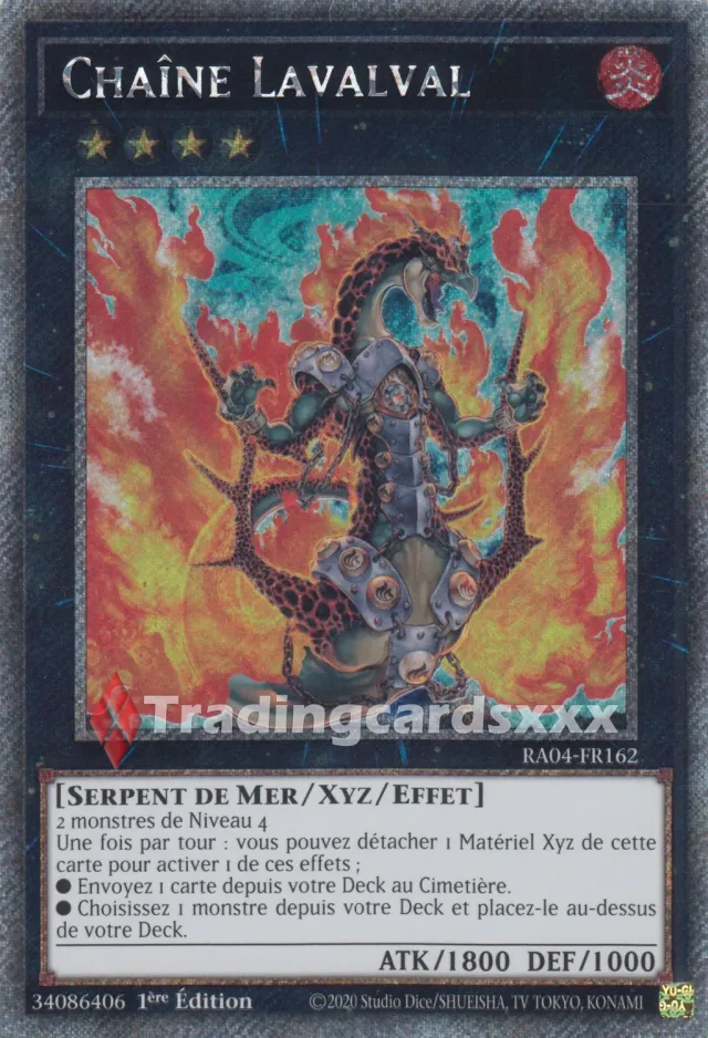 Yu-Gi-Oh! Chaîne Lavalval carte