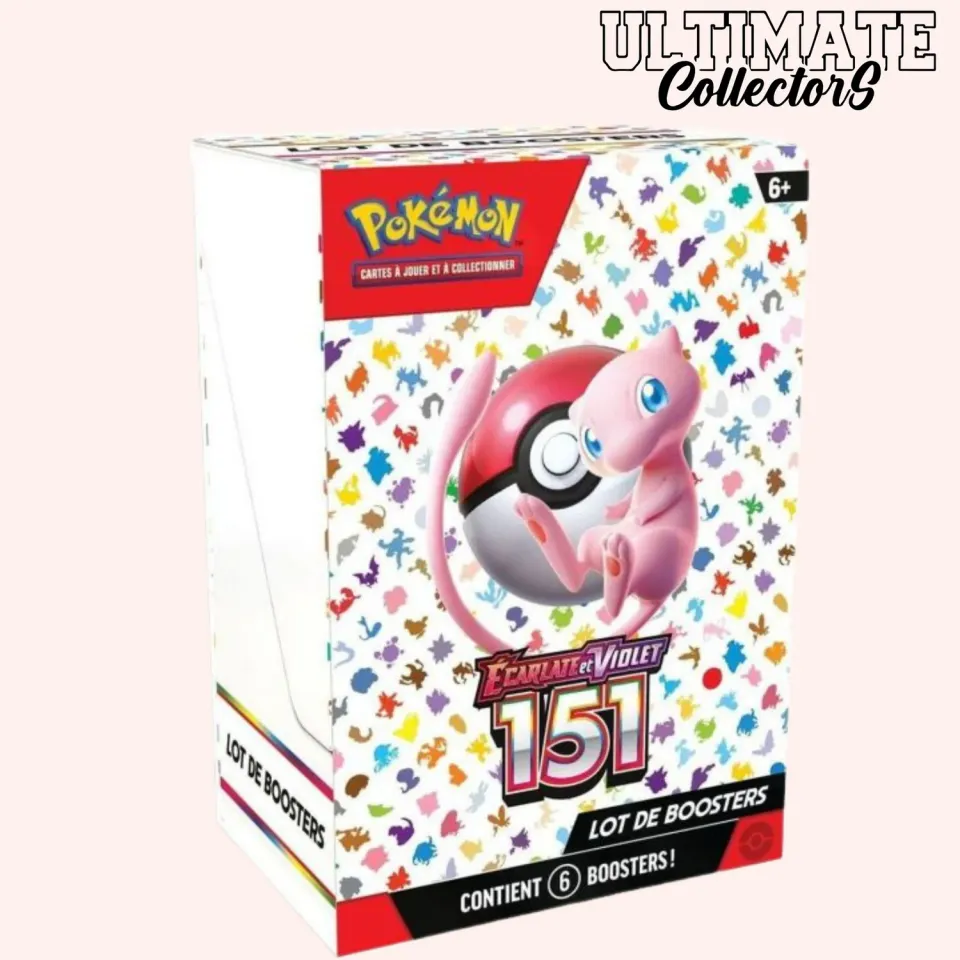 Hikaru Distribution Écarlate & Violet 151 EV03.5 bundle 6 boosters français