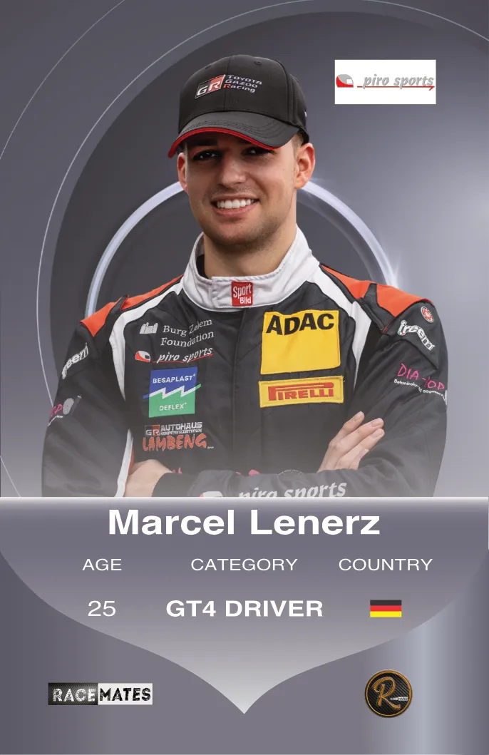 RACEMATES Marcel Lenerz carte à collectionner