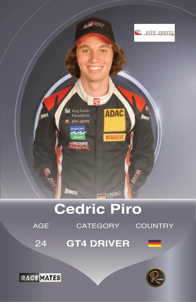 Racemates Cedric Piro carte collection GT4