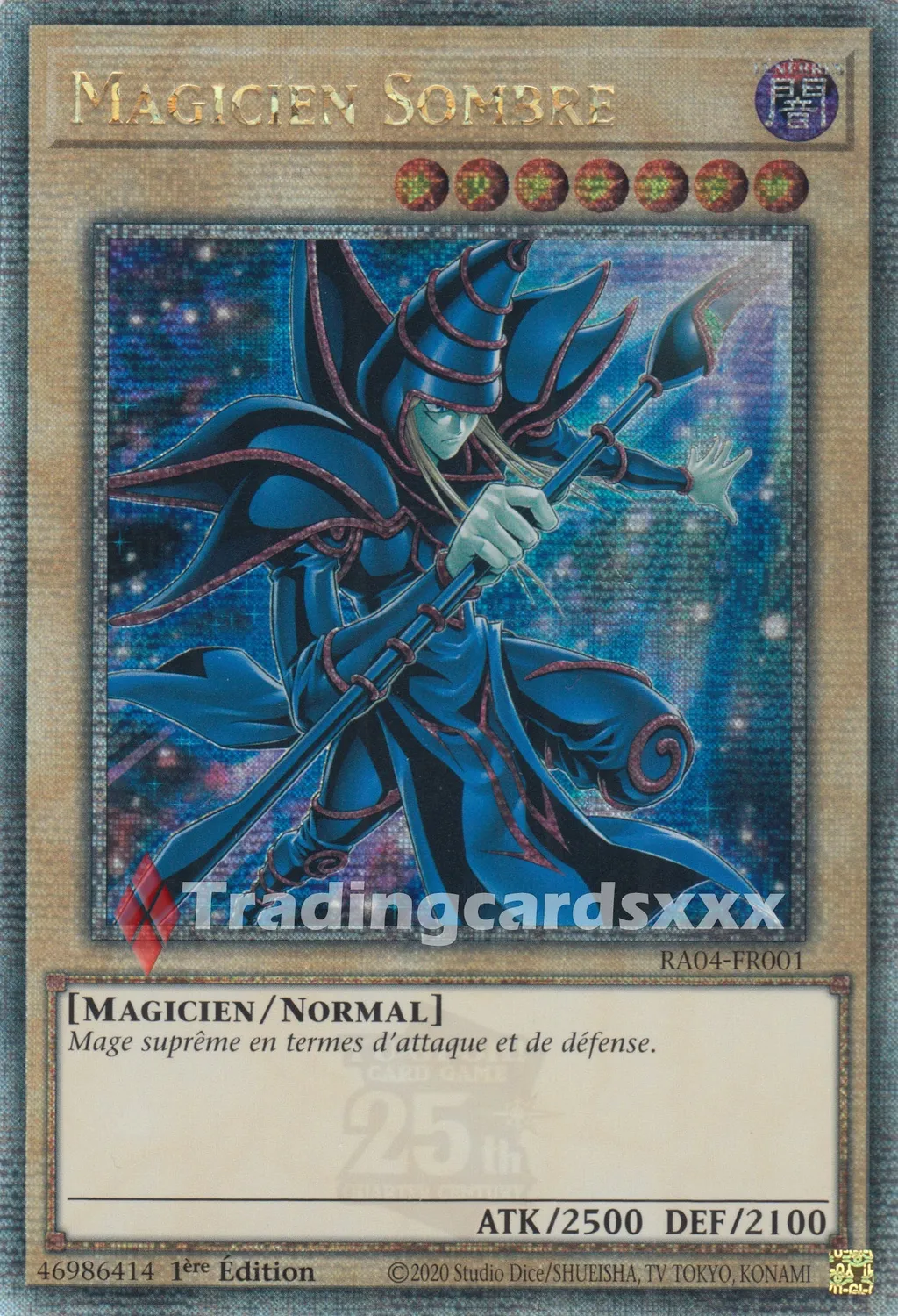 Yu-Gi-Oh! Magicien Sombre Carte à l'unité