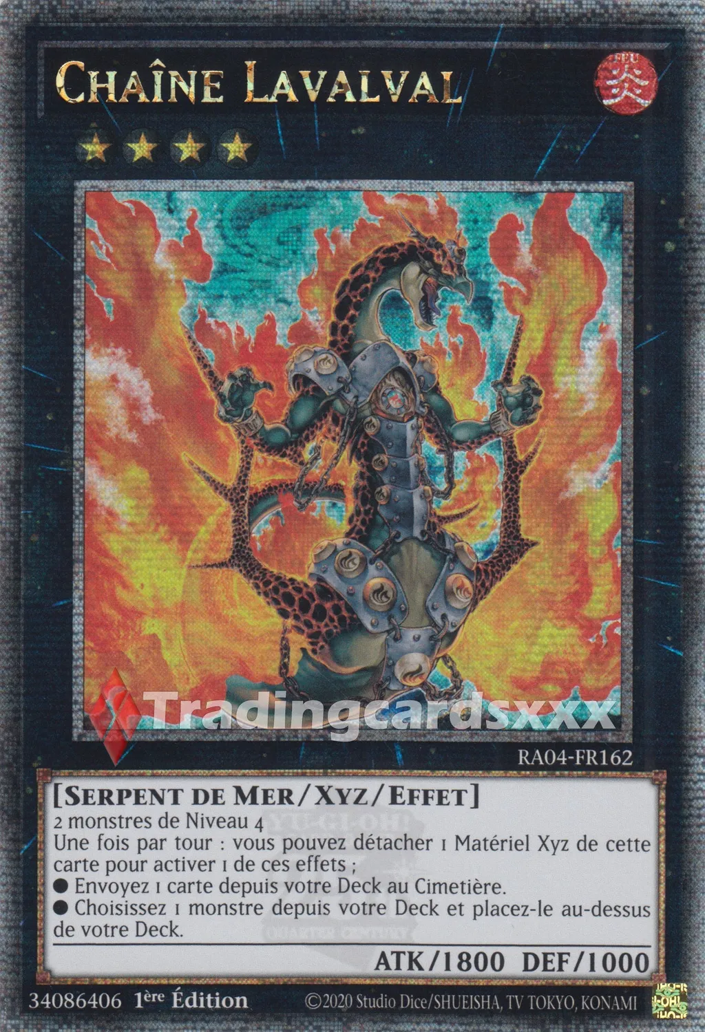 Yu-Gi-Oh! Chaîne Lavalval carte