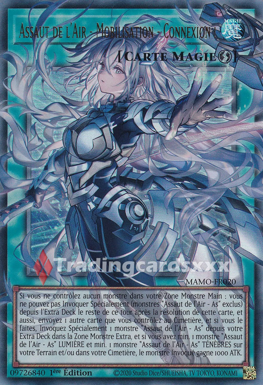 Yu-Gi-Oh! Monstres Fantastiques Assaut de l’Air Mobilisation MAMO-FR020 carte