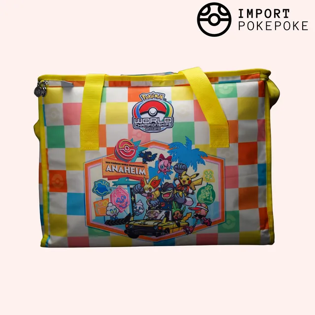 Pokémon Worlds 2025 Anaheim sac isotherme Pikachu Varsity collector