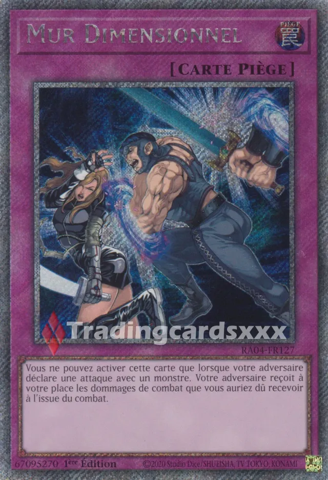 Yu-Gi-Oh! Mur Dimensionnel carte