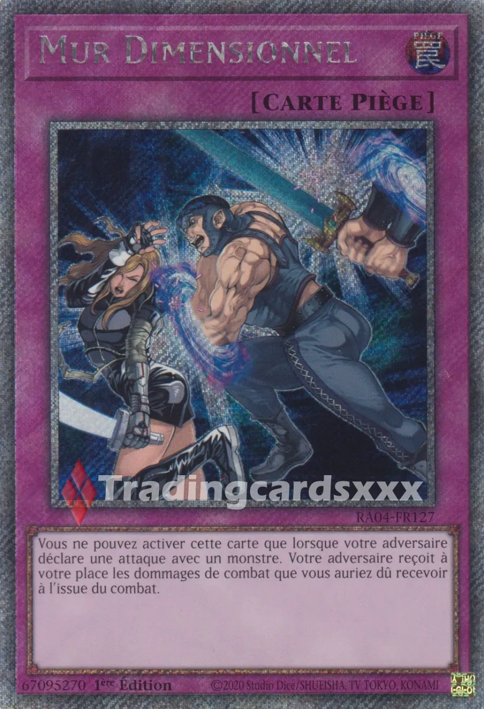 Yu-Gi-Oh! Mur Dimensionnel carte