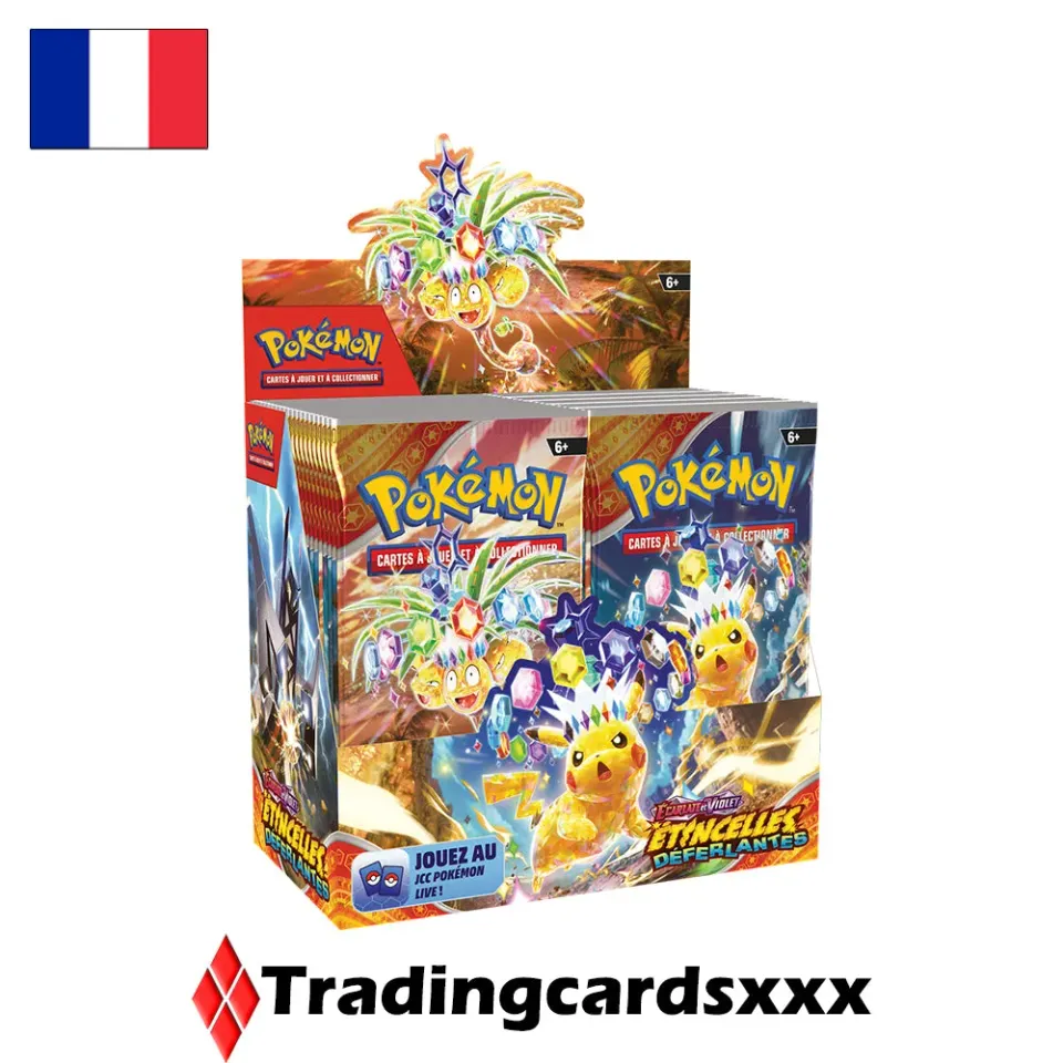 Pokémon EV08 Étincelles Déferlantes display 36 boosters français