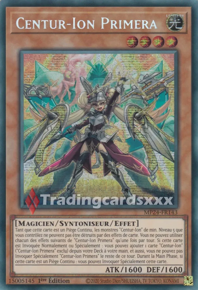 Yu-Gi-Oh! Centur-Ion Primera MP24-FR143 carte PSE à l'unité