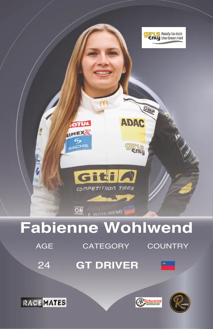 RACEMATES Fabienne Wohlwend carte de collection
