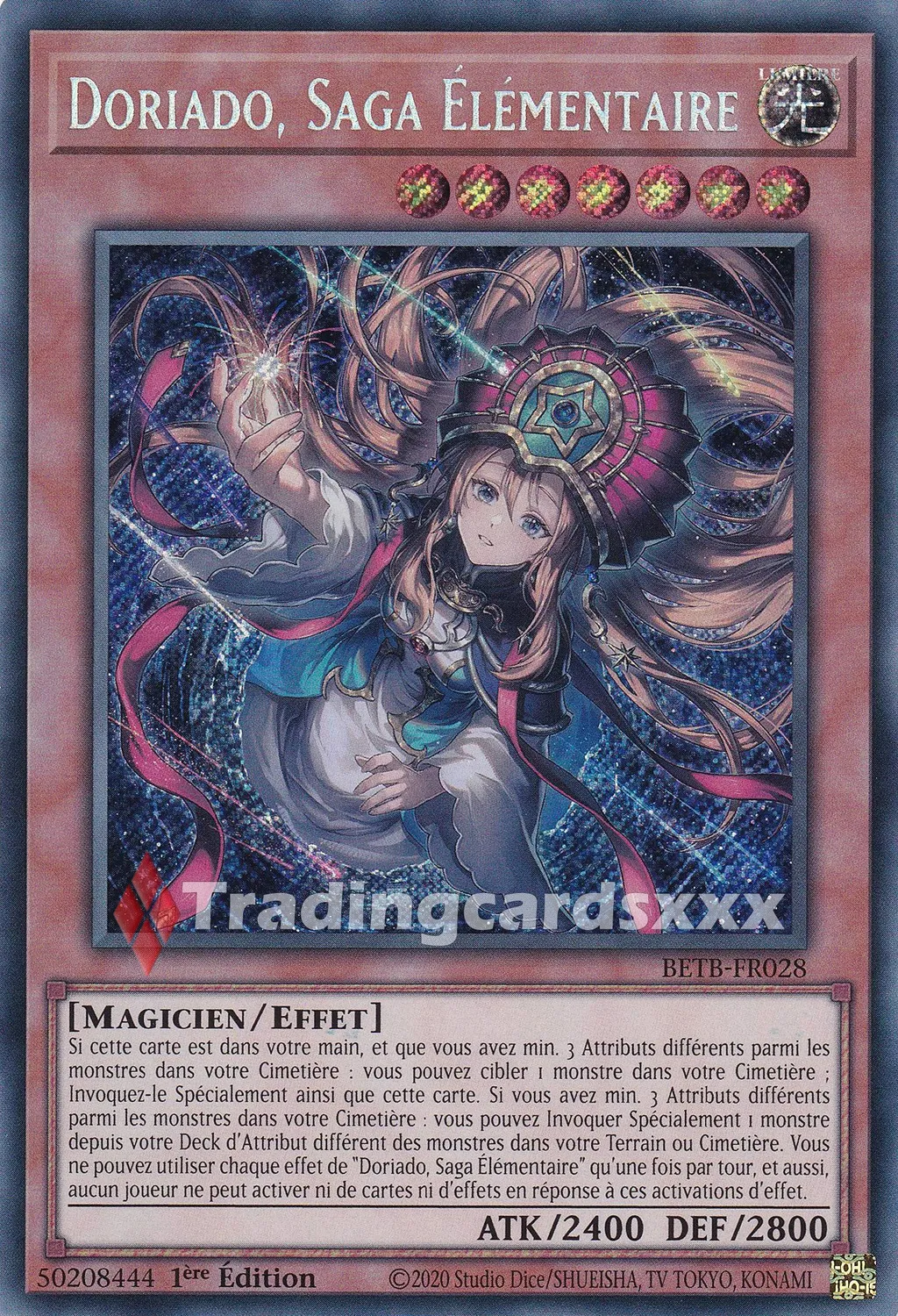 Yu-Gi-Oh! Doriado Saga Élémentaire BETB-FR028 carte à l'unité