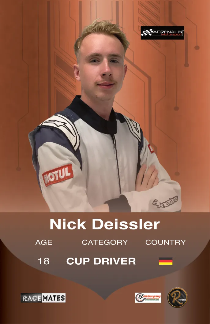 Racemates Nick Deissler carte à collectionner NFT