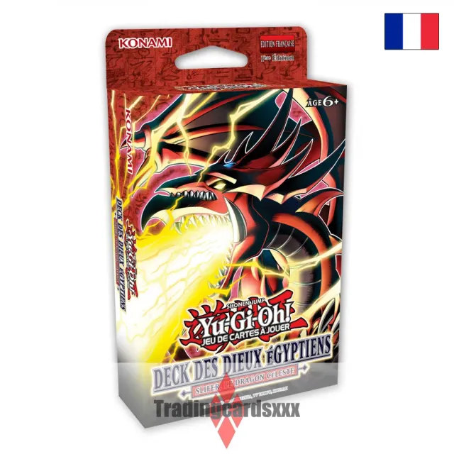 Yu-Gi-Oh! Dieux Égyptiens Slifer Deck 40 cartes VF