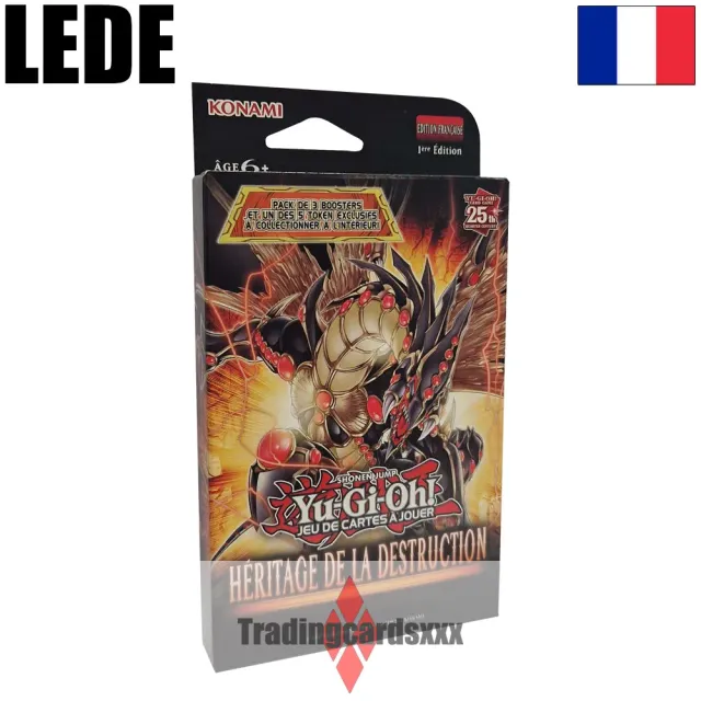 Yu-Gi-Oh! Héritage de la Destruction pack de boosters