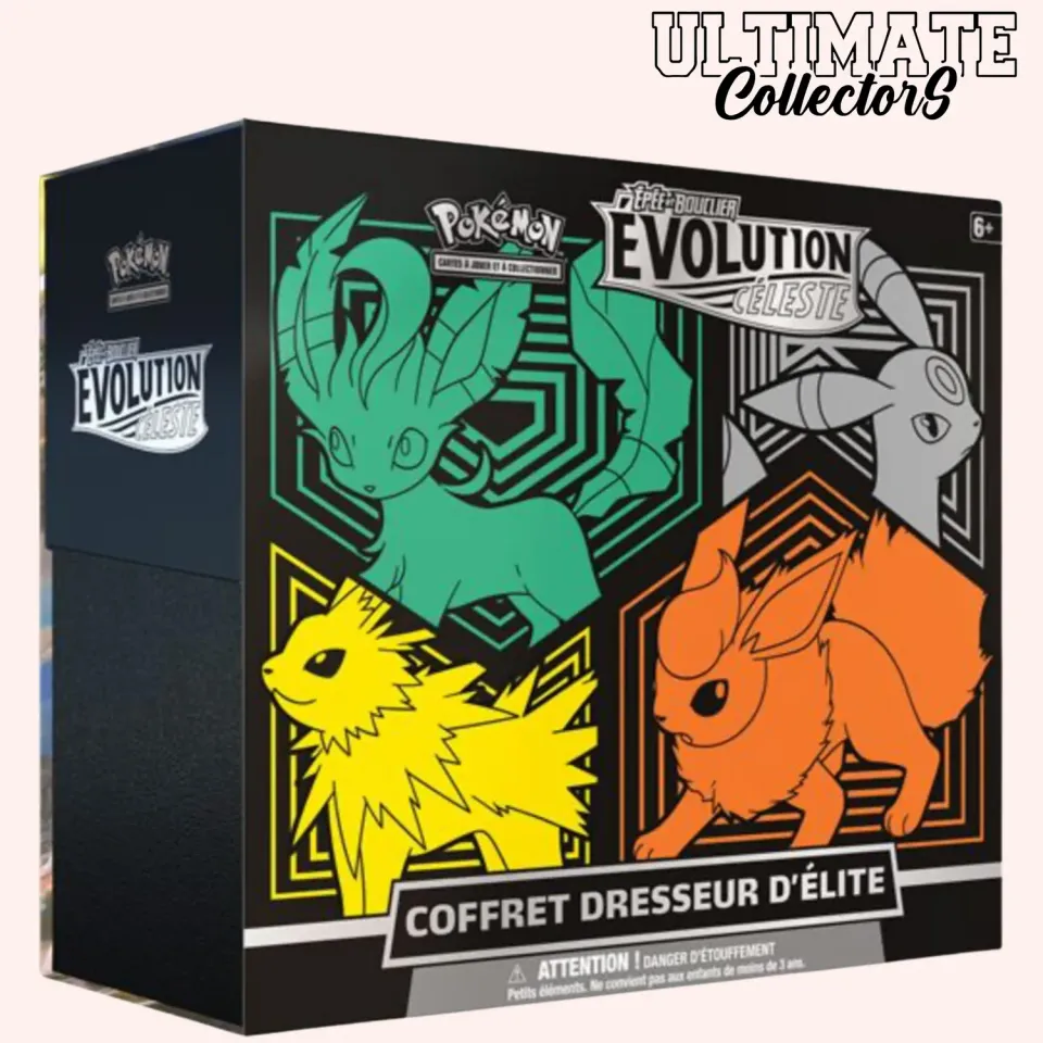 Pokémon Évolution Céleste Coffret Dresseur d'Élite ETB EB07 Français
