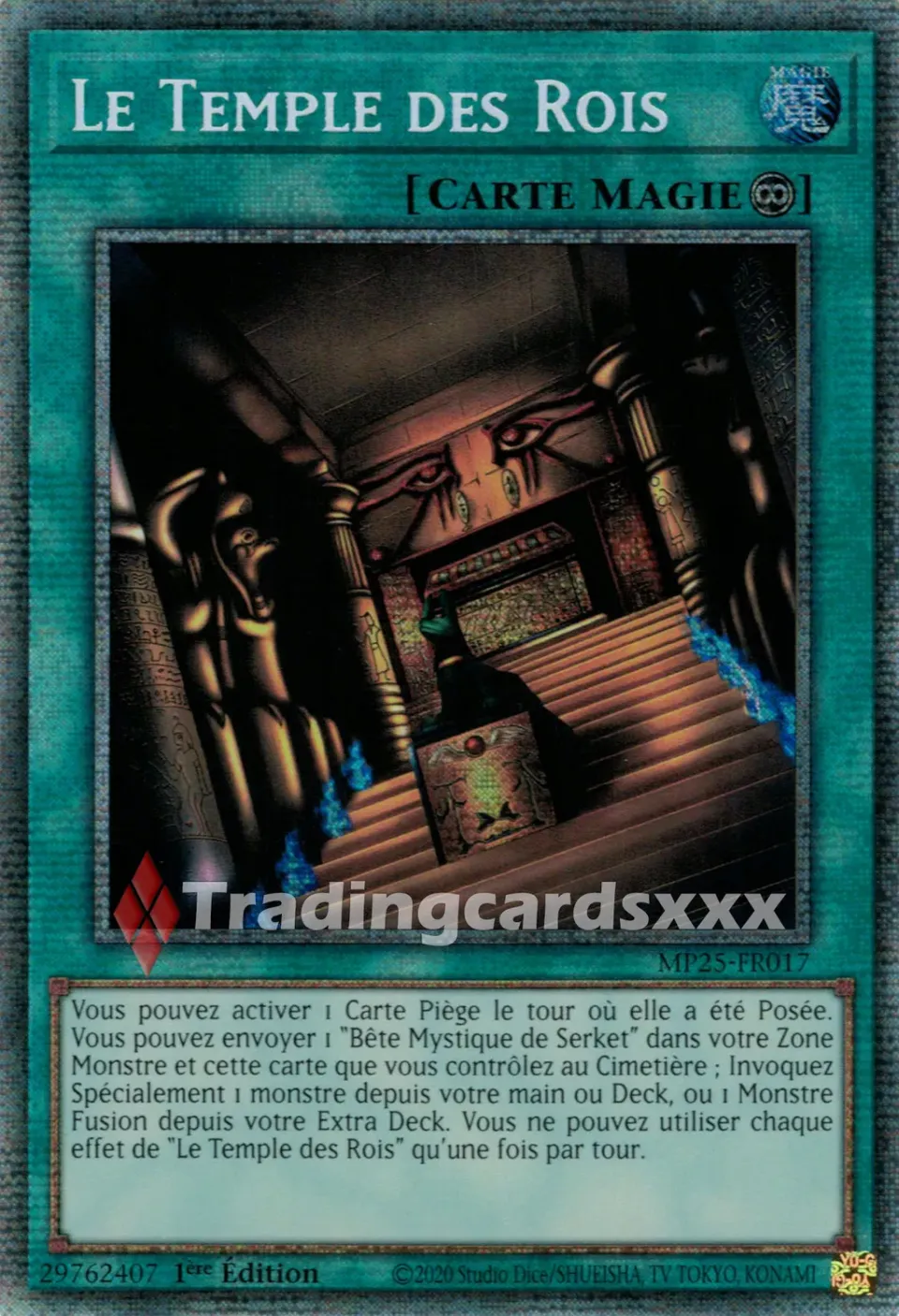 Yu-Gi-Oh! Le Temple des Rois MP25-FR017 carte STAR
