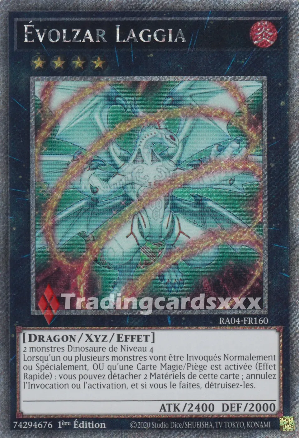 Yu-Gi-Oh! Évolzar Laggia carte