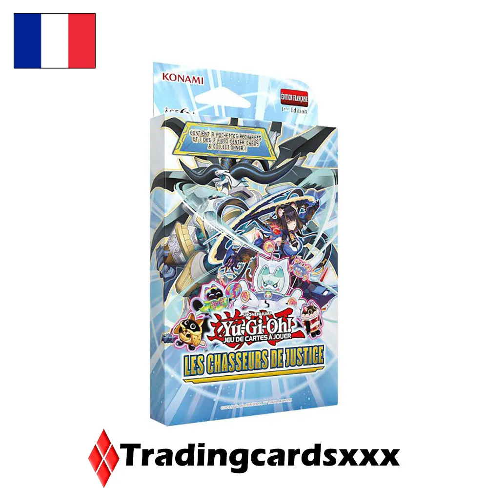 Yu-Gi-Oh! Les Chasseurs de Justice display boosters
