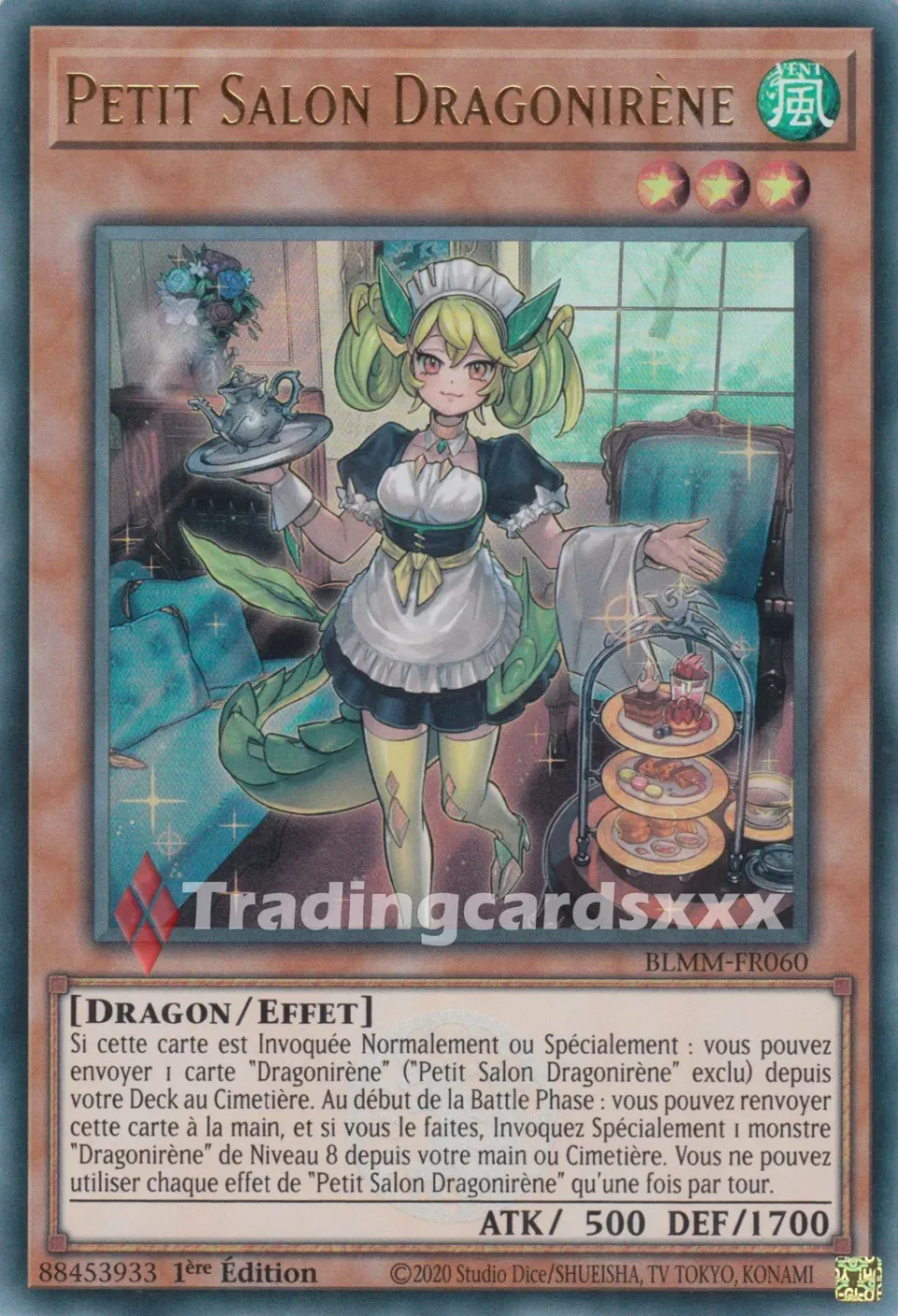 Yu-Gi-Oh! Petit Salon Dragonirène BLMM-FR060 carte UR à l'unité