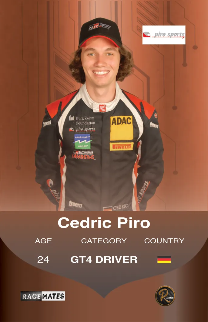 Racemates Cedric Piro carte collection GT4