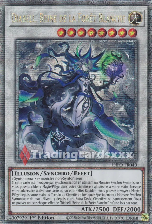Yu-Gi-Oh! Diabell Reine de la Forêt Blanche carte à l'unité