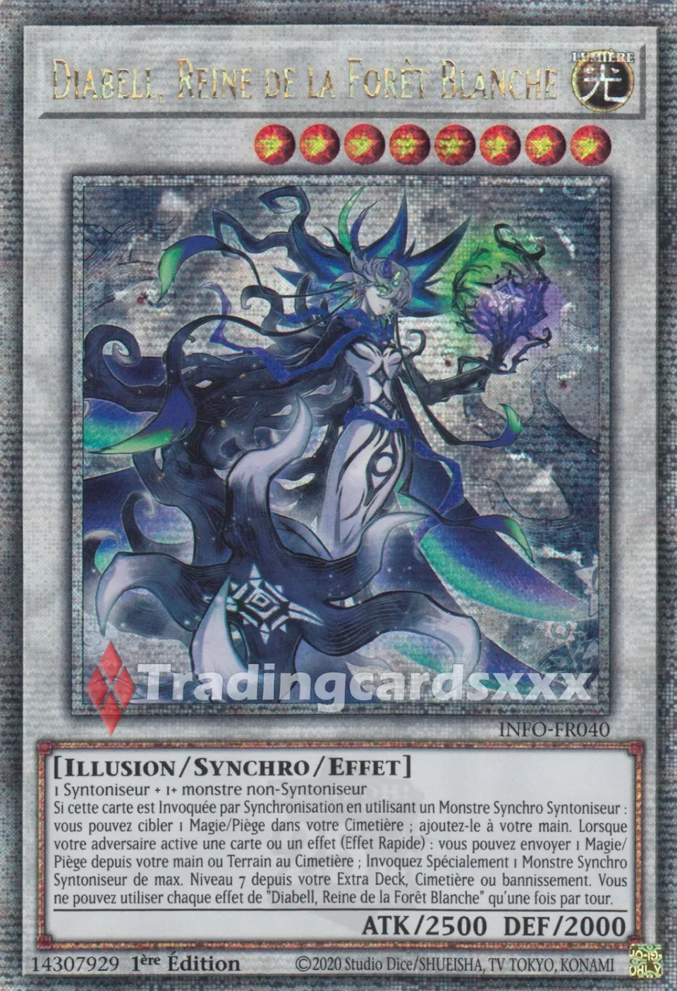 Yu-Gi-Oh! Diabell Reine de la Forêt Blanche carte à l'unité