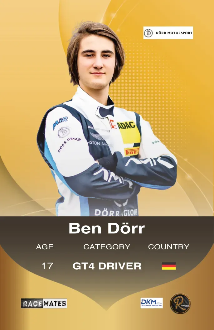 RACEMATES Ben Dörr carte de collection