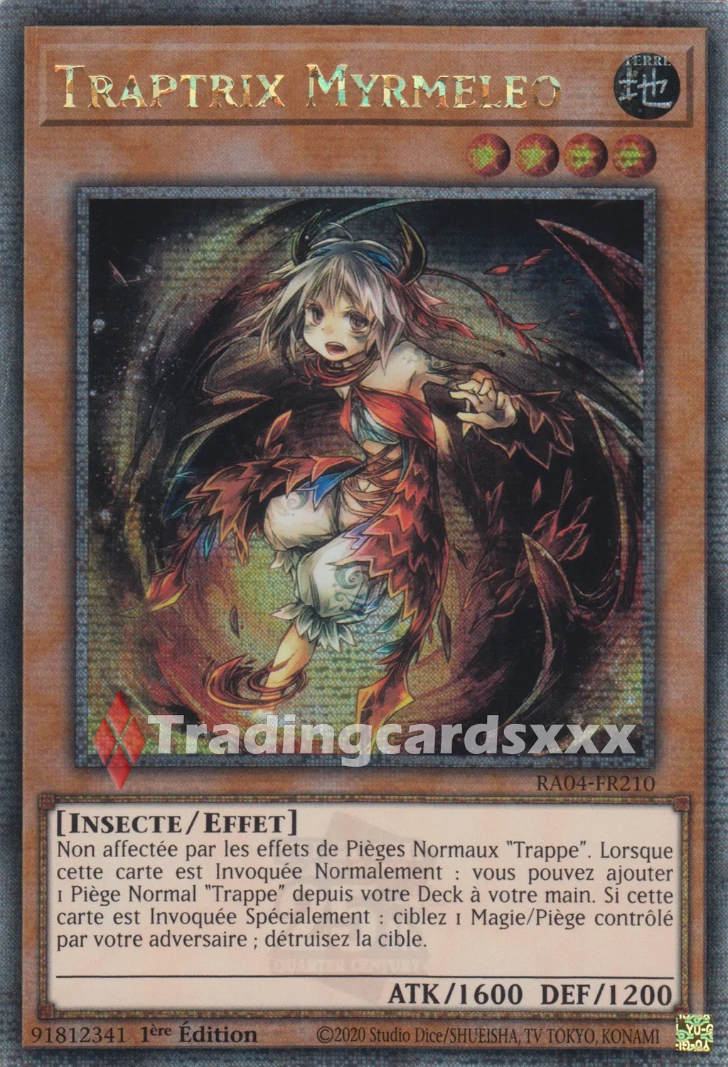 Yu-Gi-Oh! Traptrix Myrmeleo carte