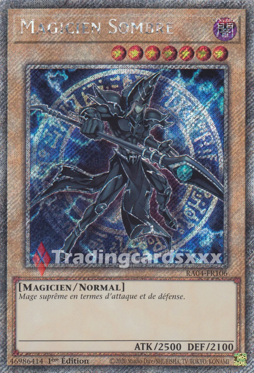 Yu-Gi-Oh! Magicien Sombre Carte à l'unité