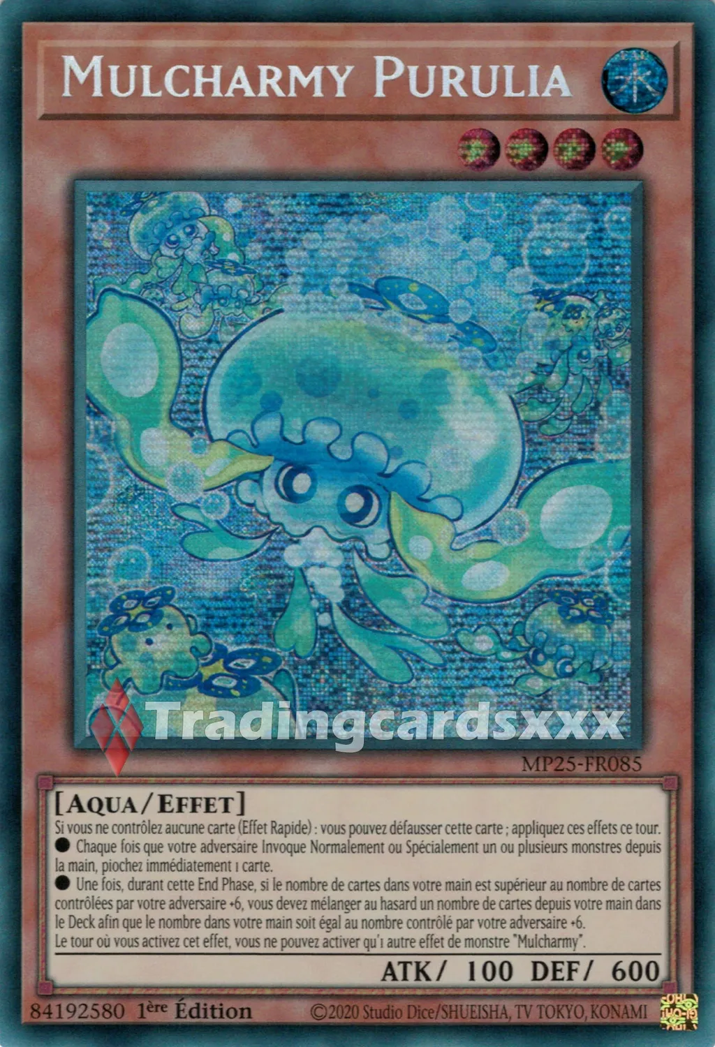 Yu-Gi-Oh! Mulcharmy Purulia carte