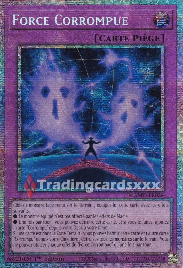Yu-Gi-Oh! Force Corrompue MAMO-FR024 carte Starlight Rare