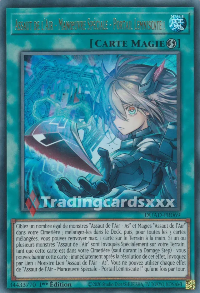 Yu-Gi-Oh! Assaut de l'Air Manœuvre Spéciale - Portail Lemniscate ! carte