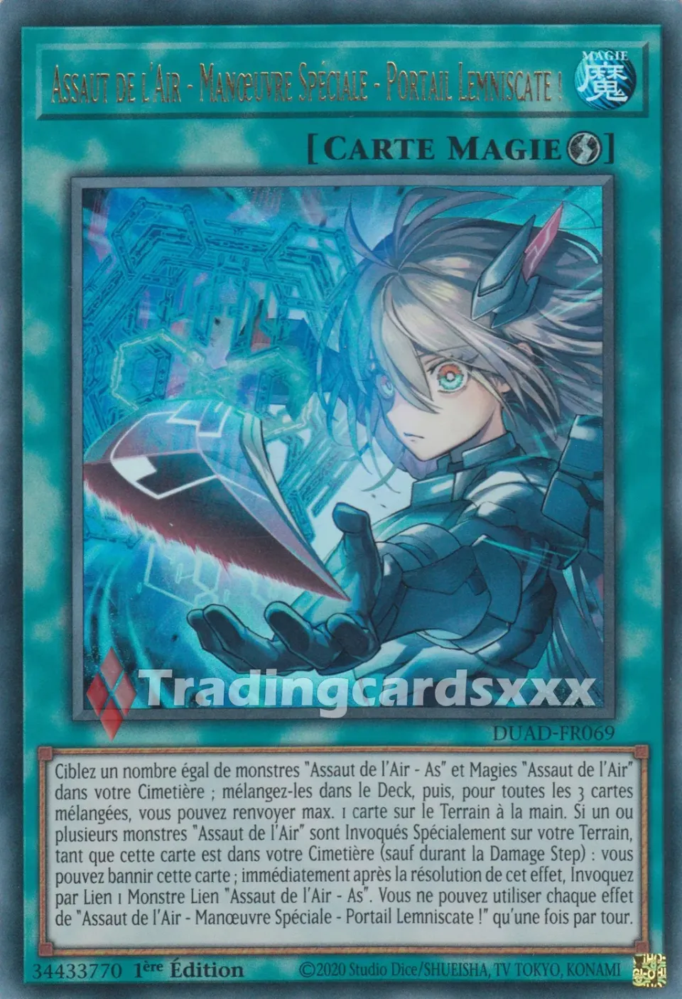 Yu-Gi-Oh! Assaut de l'Air Manœuvre Spéciale - Portail Lemniscate ! carte