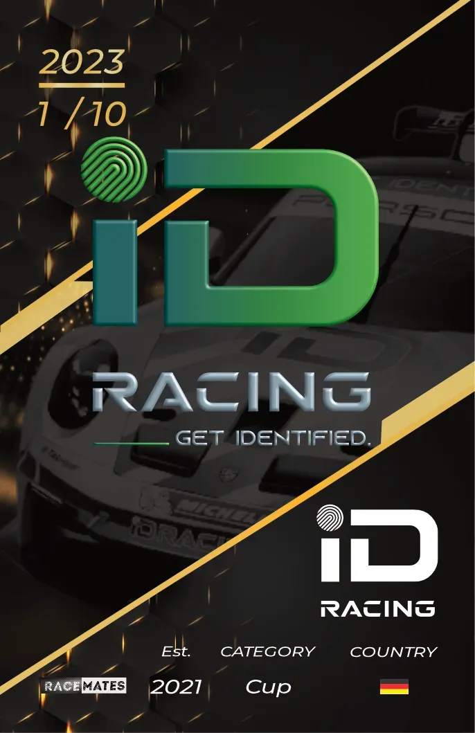 RACEMATES ID Racing carte à collectionner