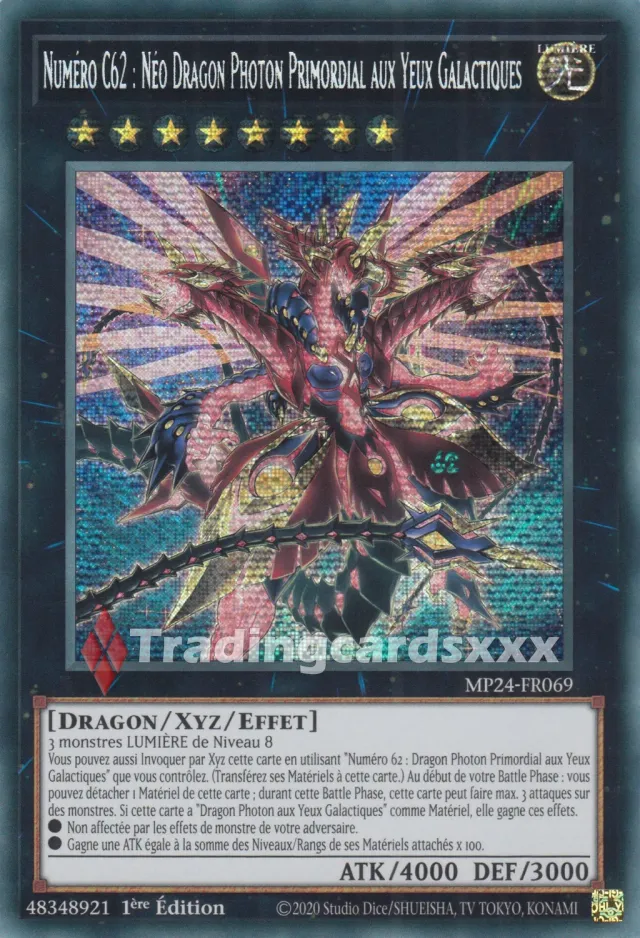 Yu-Gi-Oh! Miroirs du Duel Néo Dragon Photon MP24-FR069 carte PSE