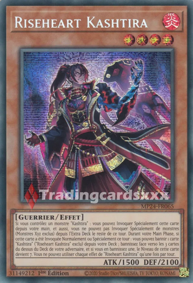 Yu-Gi-Oh! Riseheart Kashtira MP24-FR065 carte PSE