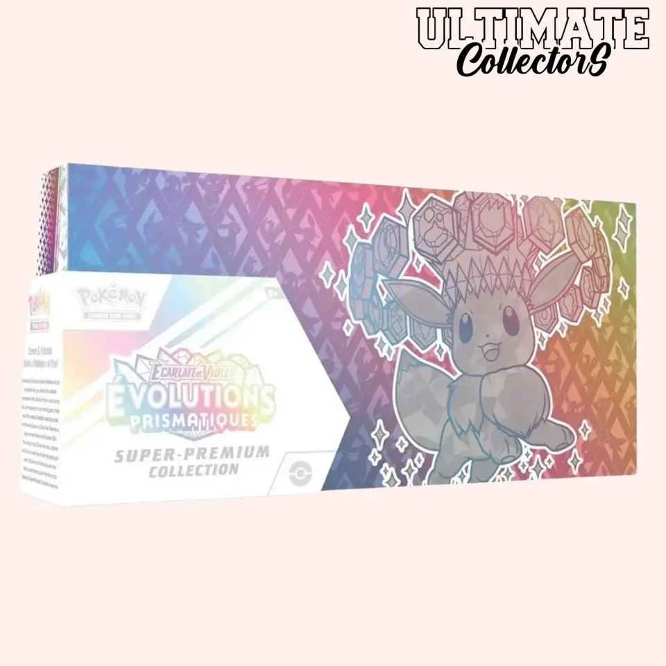 Pokémon Évolutions Prismatiques coffret super premium scellé français