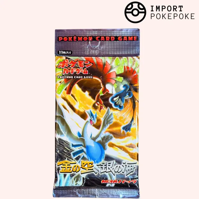 Pokémon Golden Sky Silvery Ocean Booster Bloc ex 2005 11 Cartes
