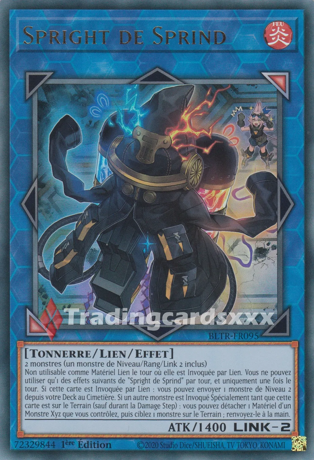 Yu-Gi-Oh! Spright de Sprind BLTR-FR095 carte à l'unité