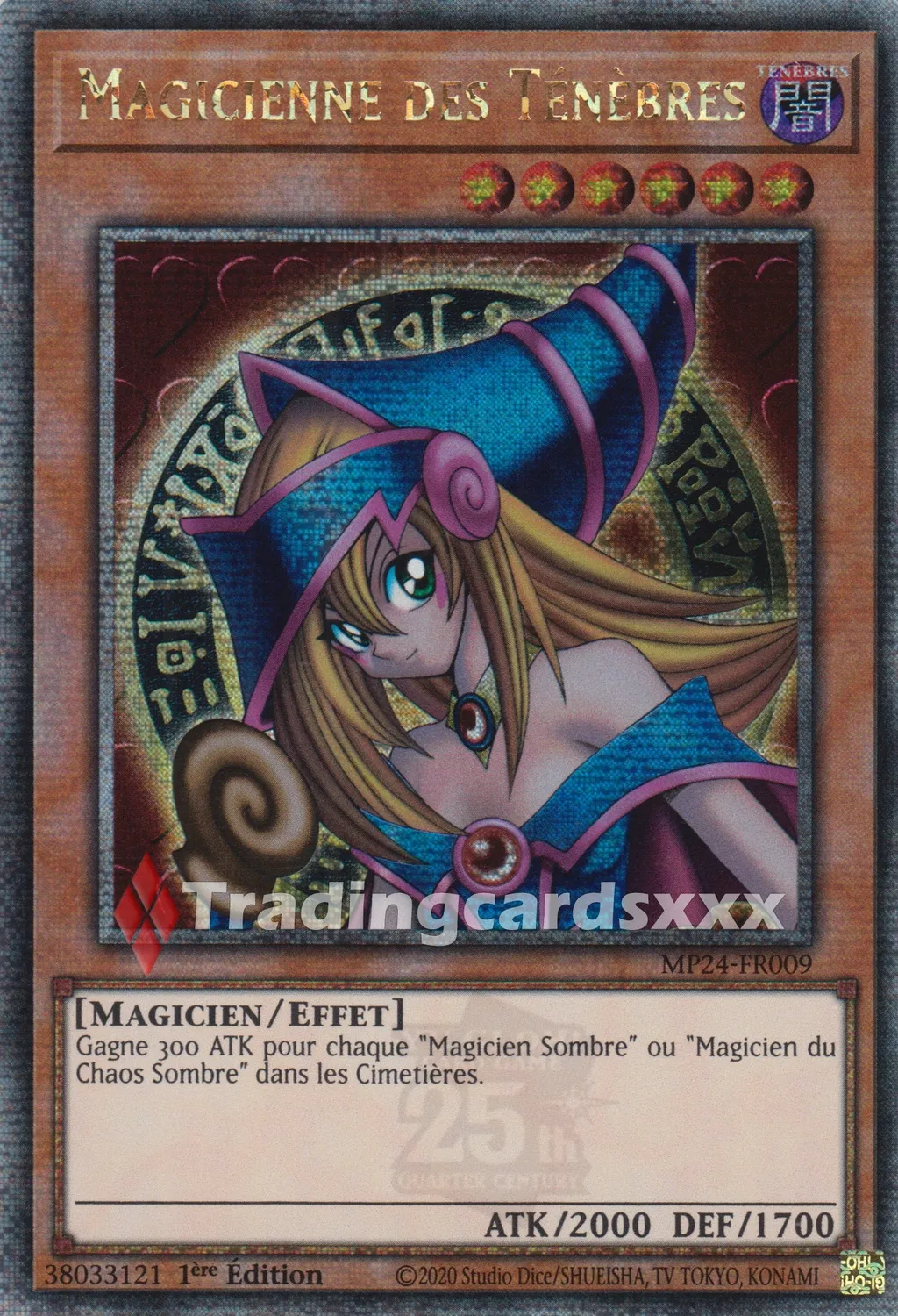 Yu-Gi-Oh! Magicienne des Ténèbres carte 1ère édition