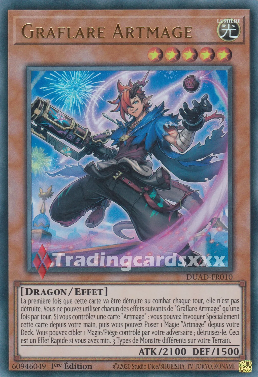 Yu-Gi-Oh! Graflare Artmage carte