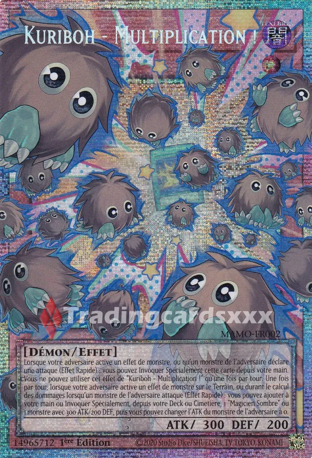 Yu-Gi-Oh! Kuriboh Multiplication MAMO-FR002 carte Monstres