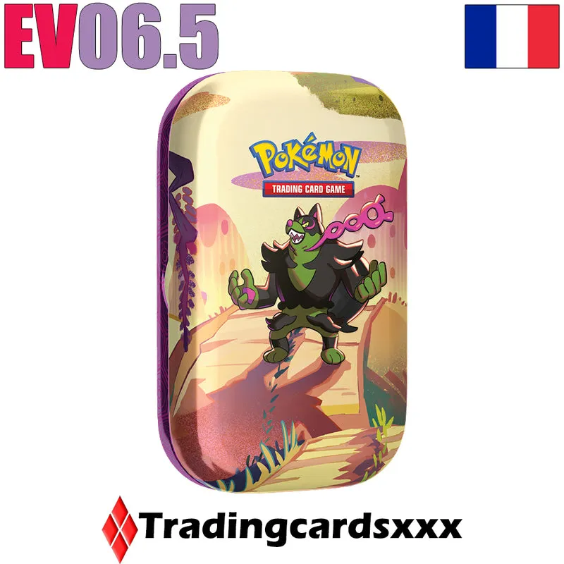 Pokémon Fable Nébuleuse EV06.5 display 10 Pokébox Mini Tins