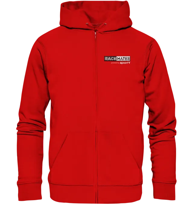 RACEMATES Zipper veste à capuche zippée