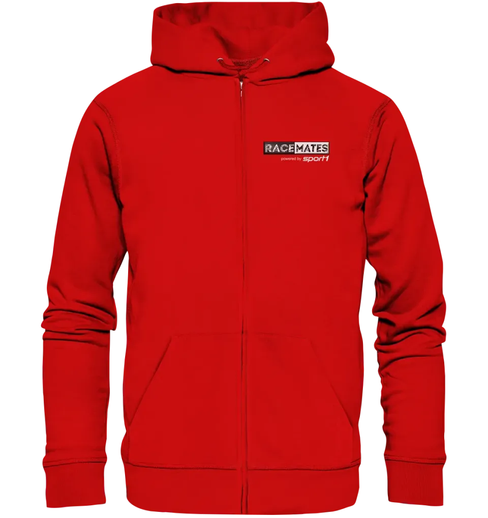 RACEMATES Zipper veste à capuche zippée