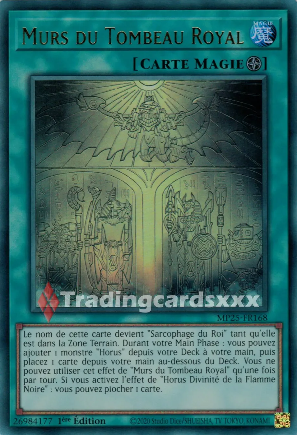 Yu-Gi-Oh! Murs du Tombeau Royal carte Ultra Rare française