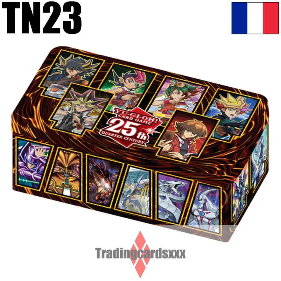 Yu-Gi-Oh! Mega Tin Box 2023 boîte métallique 55 cartes française