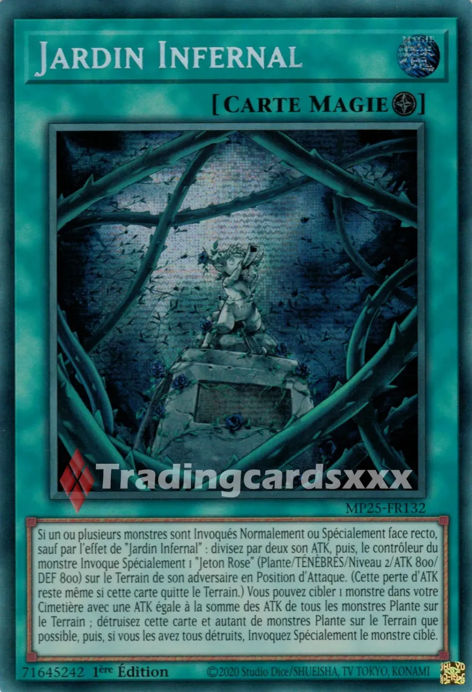 Yu-Gi-Oh! Jardin Infernal carte PSE MP25-FR132 française