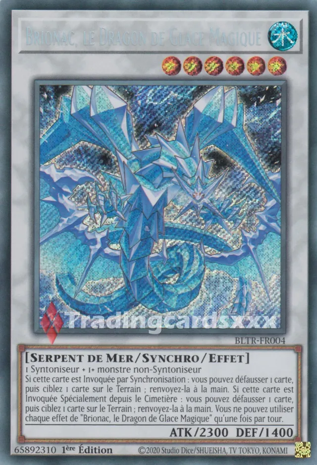 Yu-Gi-Oh! Brionac, le Dragon de Glace Magique carte SE