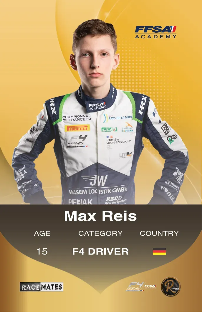 Racemates Max Reis carte collection F4
